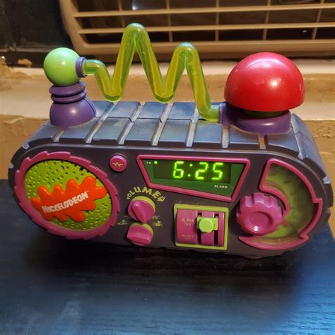 nickelodeon alarm clock|nickelodeon alarm clock 1995.